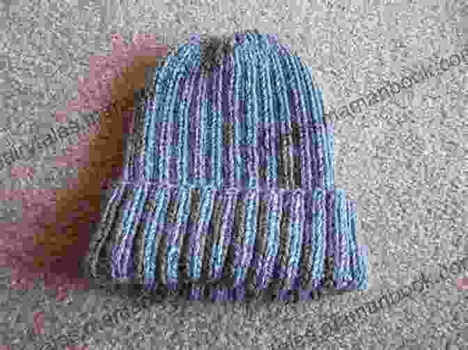 A Beautiful, Colorful Knitted Watchcap Made With Plymouth F003 Encore Colorspun Yarn In A Ribbed Pattern Plymouth F003 Encore Colorspun Yarn Pattern Ribbed Watchcap (I Want To Knit)