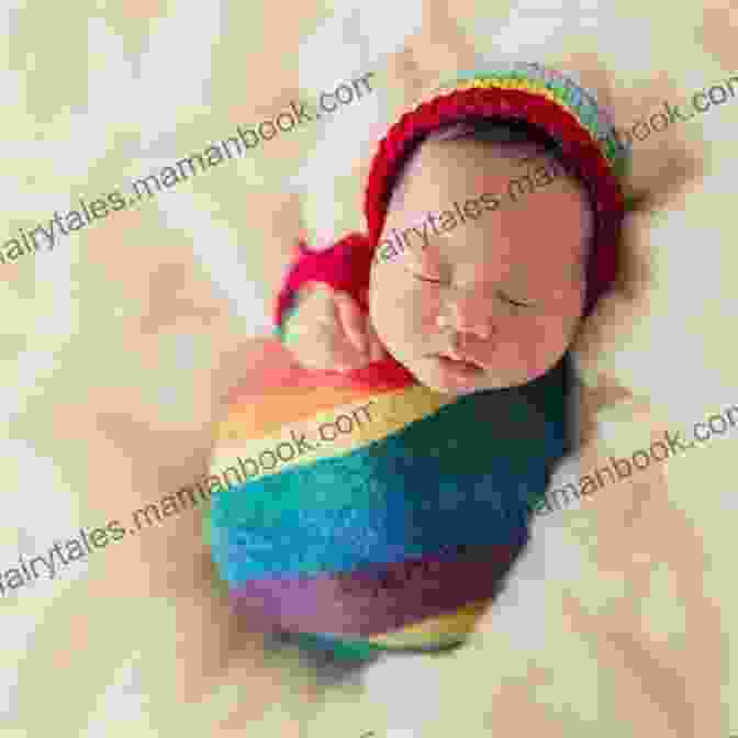 A Photo Of A Newborn Baby Wrapped In A Rainbow Blanket Our Rainbow Baby Dr Velma Bagby