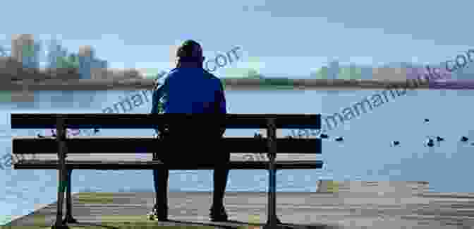 A Photograph Of A Person Sitting Alone On A Bench, Looking Out At The Ocean. Haiku Avenue: 333 Haiku Poems Robert Hobkirk
