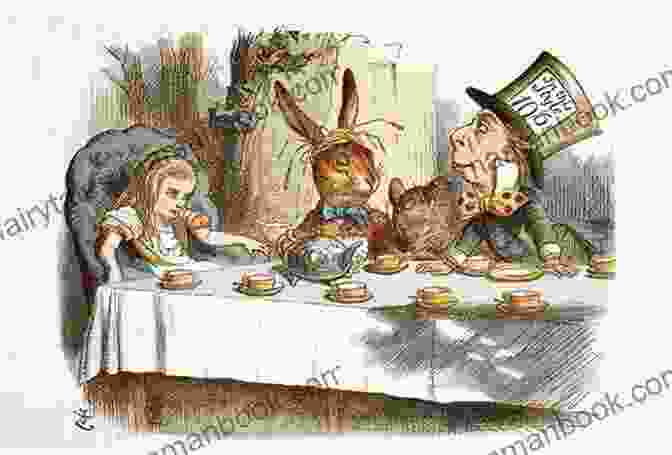 A Whimsical Illustration Of The Mad Hatter And His Tea Party Alice S Adventures In Wonderland : Illustrated Edition