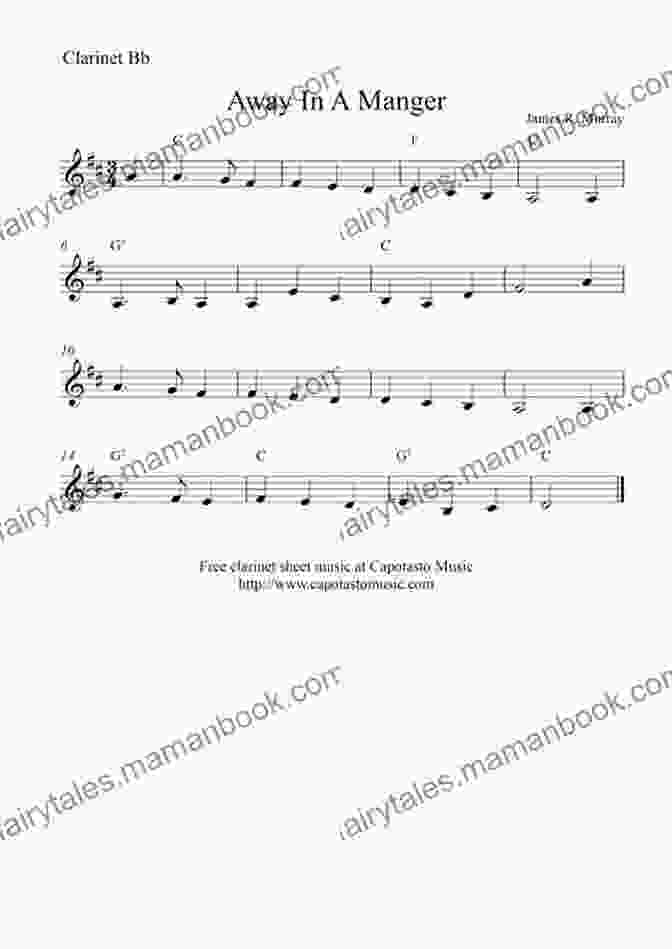 Away In A Manger Sheet Music For Beginners Christmas Carols For Alto Saxophone With Piano Accompaniment Sheet Music 4: 10 Easy Christmas Carols For Beginners