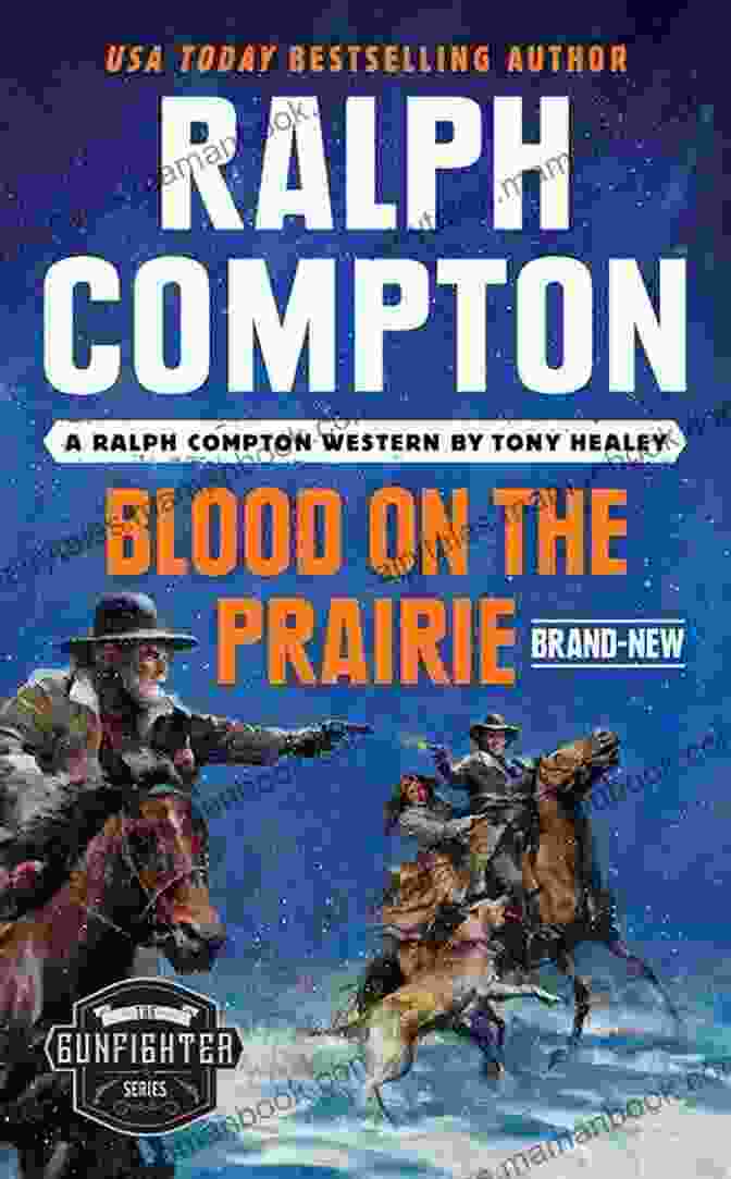 Blood On The Prairie Book Cover By Ralph Compton Ralph Compton Blood On The Prairie (The Gunfighter Series)