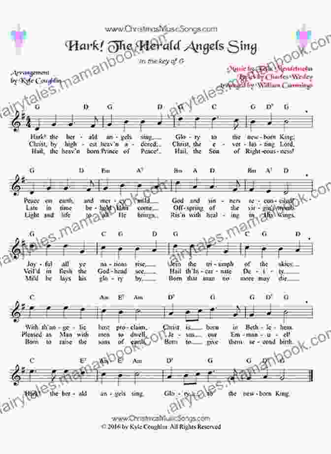 Hark! The Herald Angels Sing Sheet Music For Beginners Christmas Carols For Alto Saxophone With Piano Accompaniment Sheet Music 4: 10 Easy Christmas Carols For Beginners