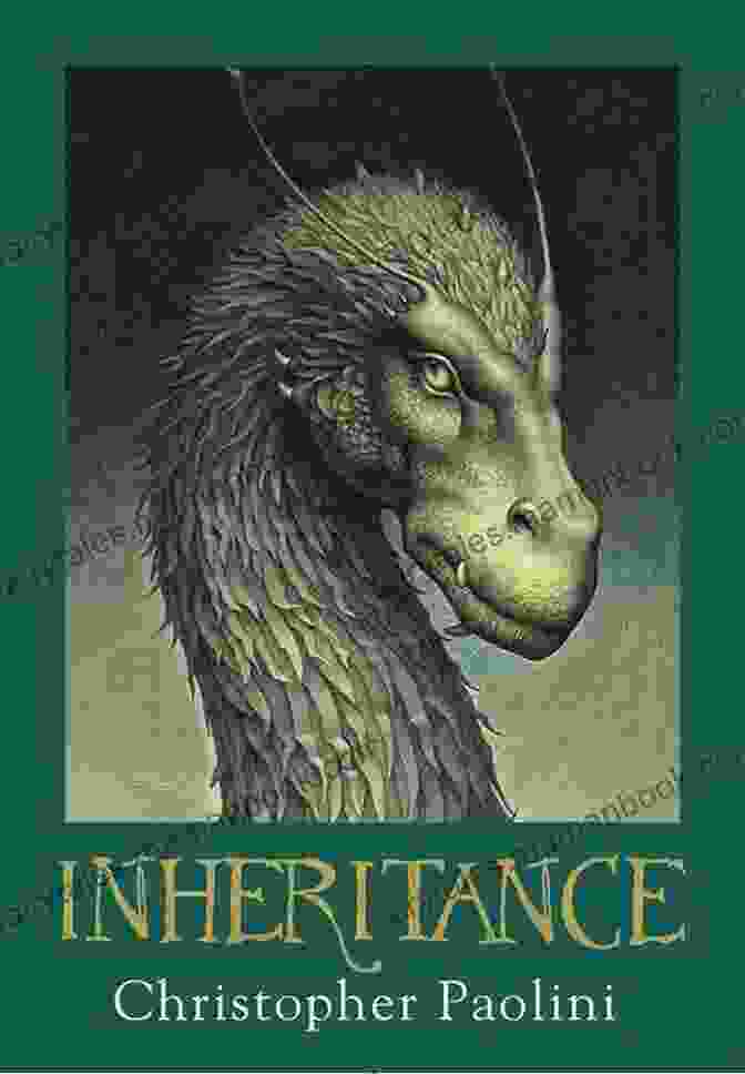 Inheritance Book Cover, Featuring Eragon And Saphira Facing A Colossal Dragon The Inheritance Cycle 4 Collection: Eragon Eldest Brisingr Inheritance