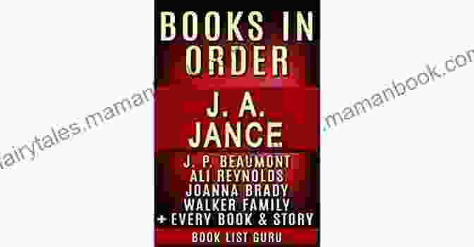 J.A. Jance's Joanna Brady Series Book Covers J A JANCE: READING ORDER: J P BEAUMONT JOANNA BRADY MYSTERY ALIE REYNOLDS WALKER FAMILY BY J A JANCE