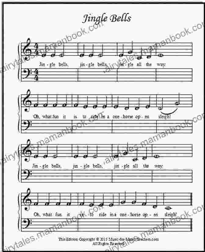 Jingle Bells Sheet Music For Beginners Christmas Carols For Alto Saxophone With Piano Accompaniment Sheet Music 4: 10 Easy Christmas Carols For Beginners