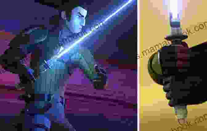 Kanan Jarrus, A Jedi Knight With A Blue Lightsaber, Stands In A Fighting Stance Kanan #11 (Kanan The Last Padawan)