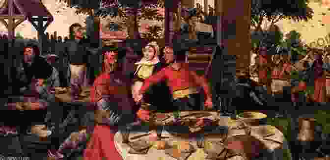 Painting Depicting A Medieval Feast The Tex Mex Cookbook: A History In Recipes And Photos