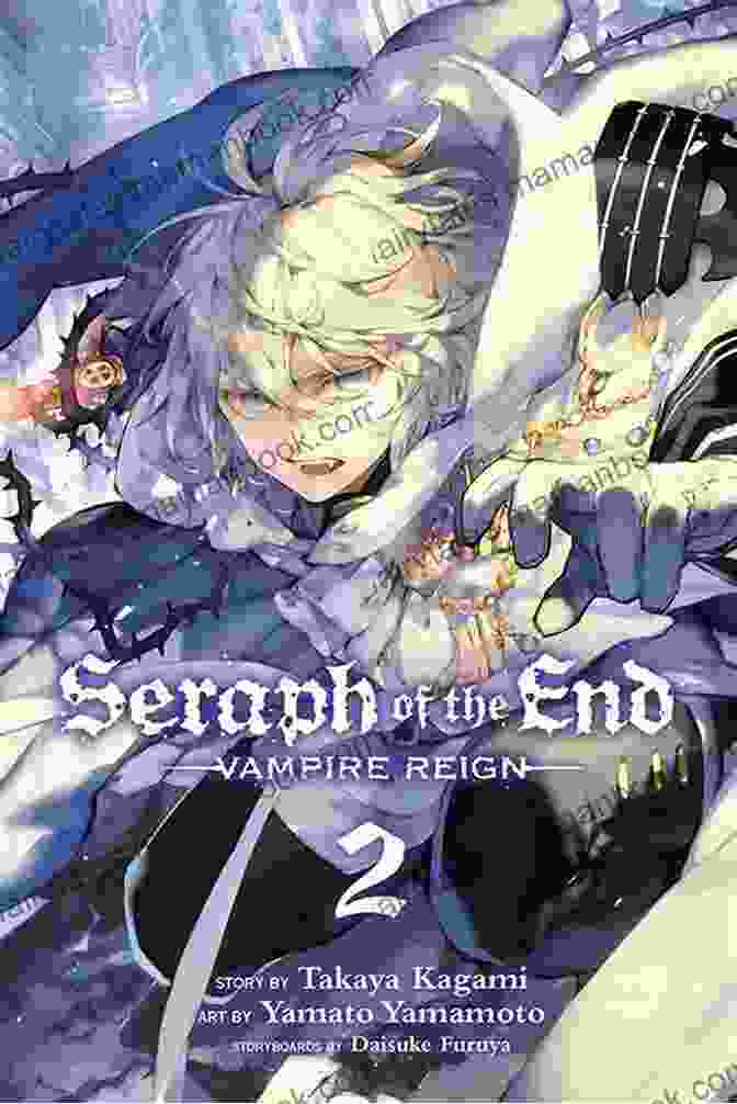 Seraph Of The End Vol 21 Manga Cover, Featuring Mikaela And Yūichirō Standing Back To Back, Surrounded By Vampires Seraph Of The End Vol 21: Vampire Reign
