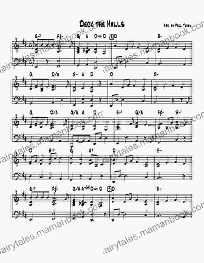 Sheet Music For Deck The Halls Christmas Carols For Tenor Saxophone With Piano Accompaniment Sheet Music 4: 10 Easy Christmas Carols For Beginners