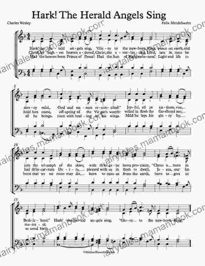 Sheet Music For Hark! The Herald Angels Sing Christmas Carols For Tenor Saxophone With Piano Accompaniment Sheet Music 4: 10 Easy Christmas Carols For Beginners