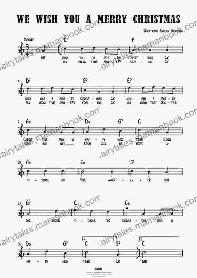 Sheet Music For We Wish You A Merry Christmas Christmas Carols For Tenor Saxophone With Piano Accompaniment Sheet Music 4: 10 Easy Christmas Carols For Beginners
