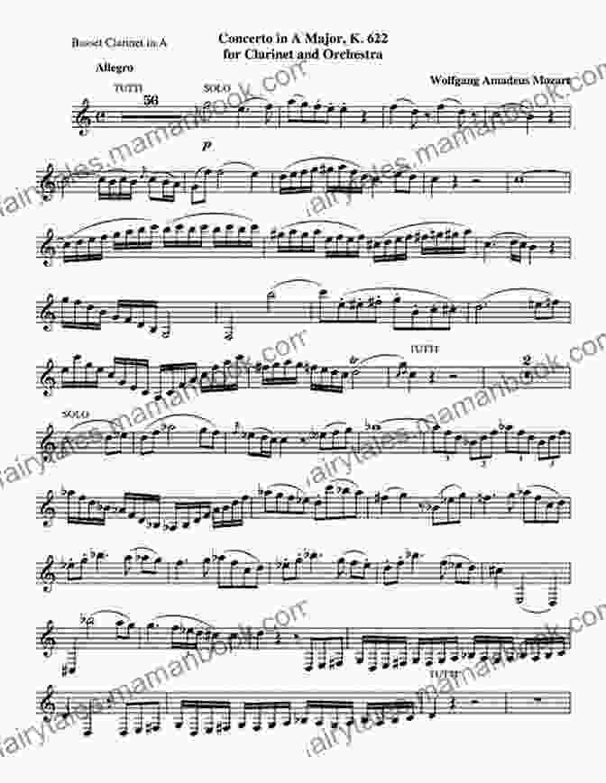 Sheet Music: Mozart's Clarinet Concerto 100 Years (Sheet Music) List