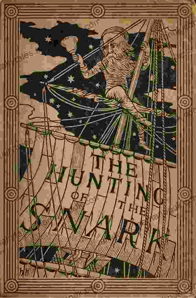 The Hunting Of The Snark Book Cover, Featuring A Group Of Characters In A Boat Chasing A Snark Lewis Carroll: The Complete Works