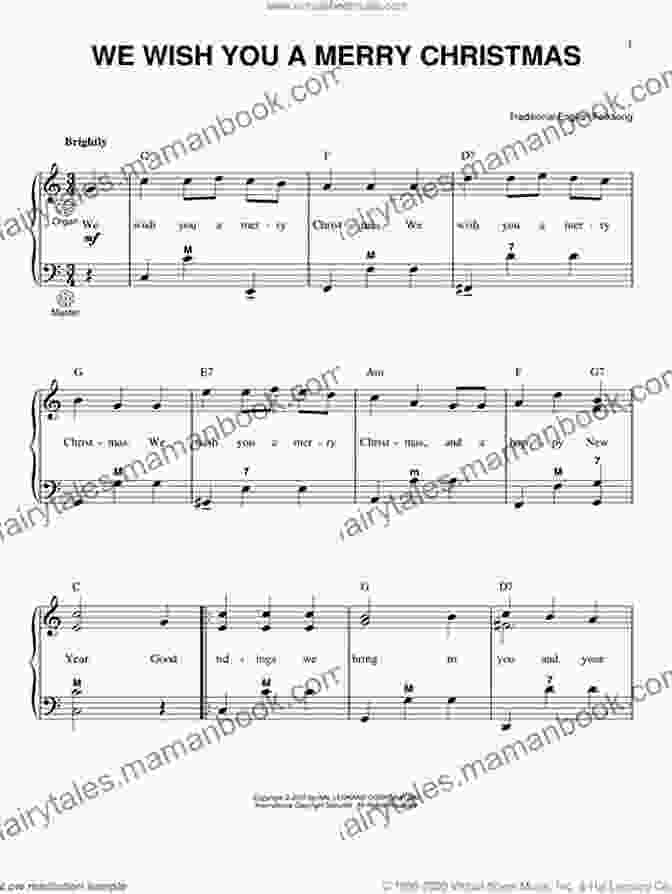 We Wish You A Merry Christmas Sheet Music For Beginners Christmas Carols For Alto Saxophone With Piano Accompaniment Sheet Music 4: 10 Easy Christmas Carols For Beginners